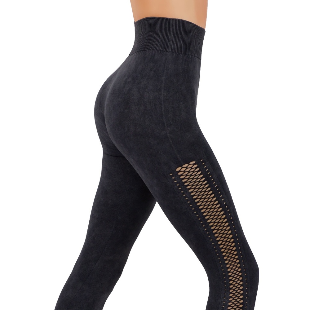 Faded workout leggings capri - Picture 2 of 4